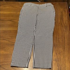 J. Crew Winnie Cropped Houndstooth Pants, size 4, NWT